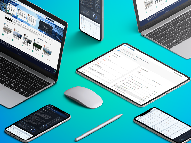 BlueMatrix products on various devices